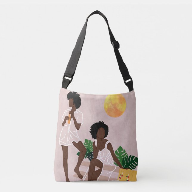 Sunlit Queens Crossbody Bag (Front)