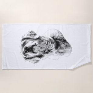 Sunlit Rest, Gentle Fun Beach Towel