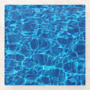 Sunlit Sea Water Beverage Coasters