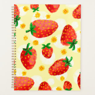 Sunlit Strawberries & Daisies  Planner