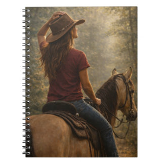Sunlit Trail | Horse Art | Notebook