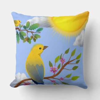 Sunlit Tree of Hope Cushion