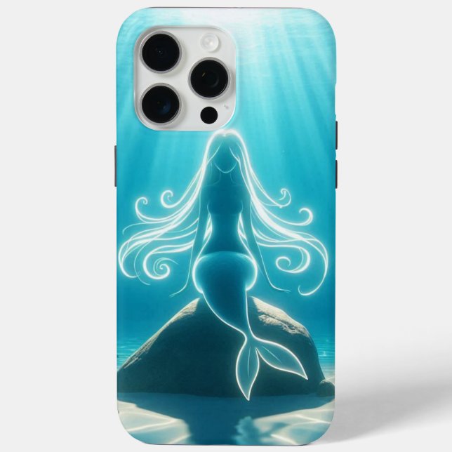 Sunlit, underwater mermaid Case-Mate iPhone case (Back)