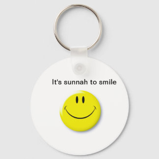 Sunnah smile key ring