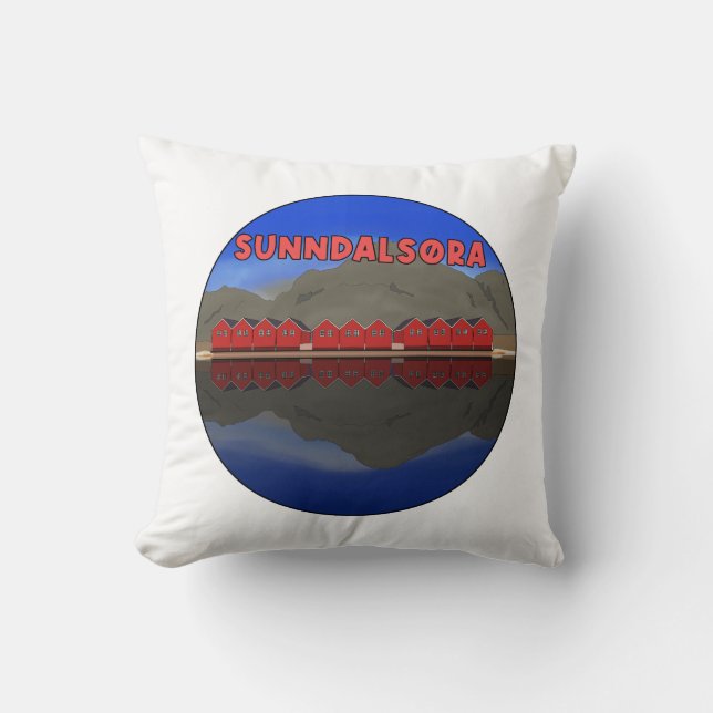 Sunndalsøra Norway Cushion (Front)