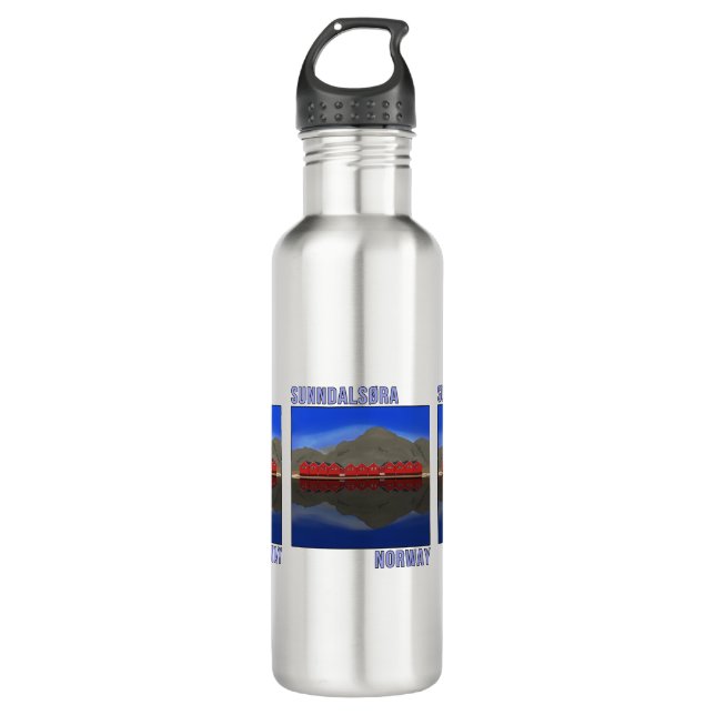 Sunndalsora Norway Scandinavian 710 Ml Water Bottle (Front)