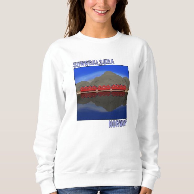 Sunndalsora Norway Scandinavian Sweatshirt (Front)