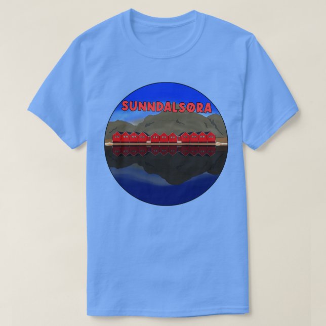 Sunndalsra Norway 1 T-Shirt (Design Front)