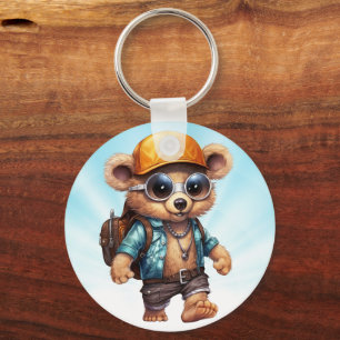 Sunny Adventures with Beachy Bear - Ready for Fun Key Ring