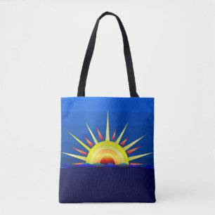 Sunny Allover Tote Bag