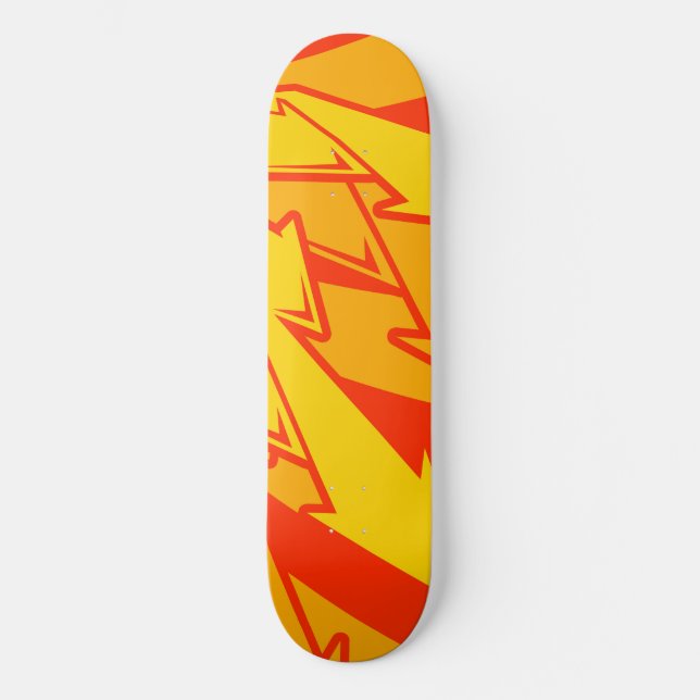 Sunny Arrows Skateboard (Front)