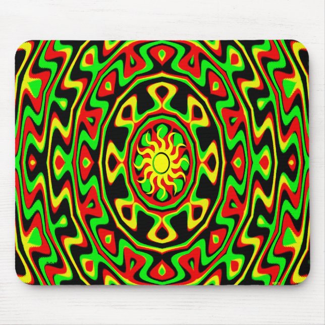 Sunny Aztec Moments.... Mouse Pad (Front)