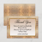 Sunny Beach & Gold Confetti Retirement Thanks