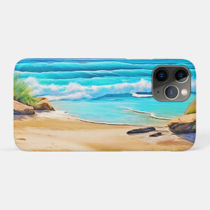 Sunny Beach Waves Design Case-Mate iPhone Case