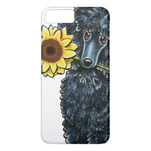 Sunny Black Miniature Poodle Case-Mate iPhone Case