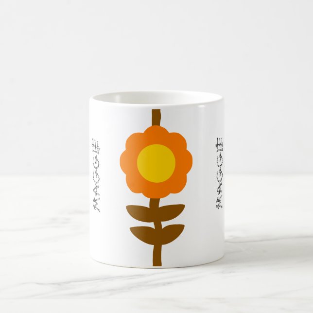 Sunny Bloom Floral Mug (Center)