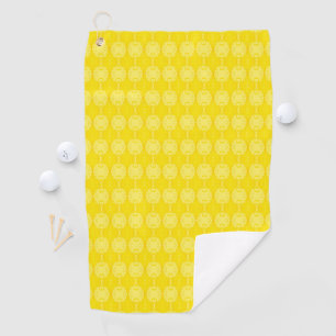 Sunny Bloom Golf Towel