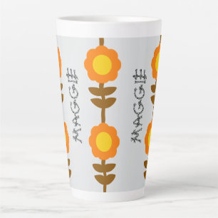 Sunny Bloom Latte Mug