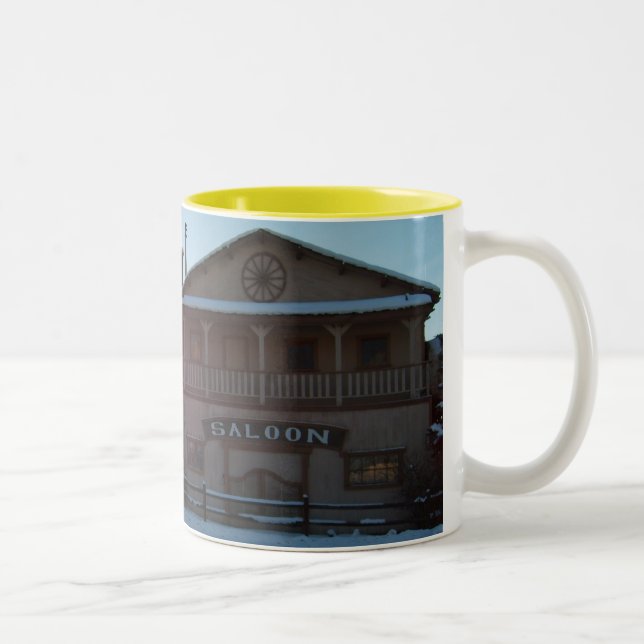 Sunny Breakthrough Two-Tone Coffee Mug (Right)