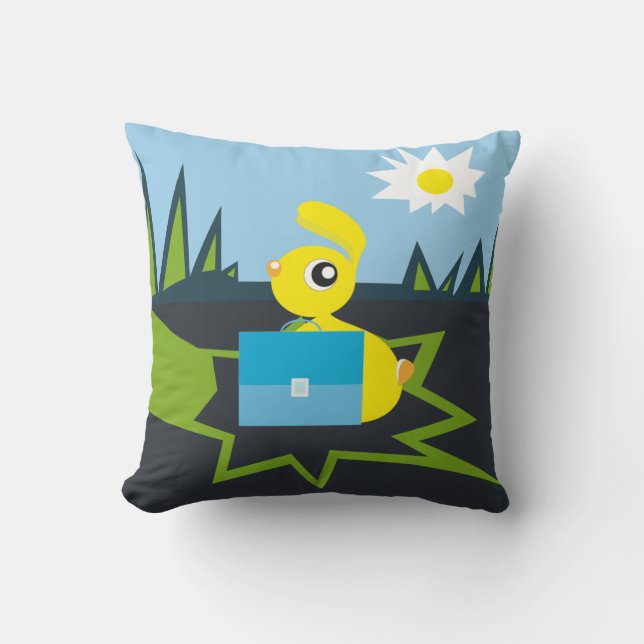 Sunny Bunny Cushion (Front)