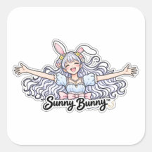 Sunny Bunny™ | Original Bunny Girl Character Stick