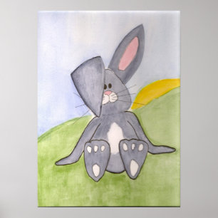 Sunny Bunny Poster