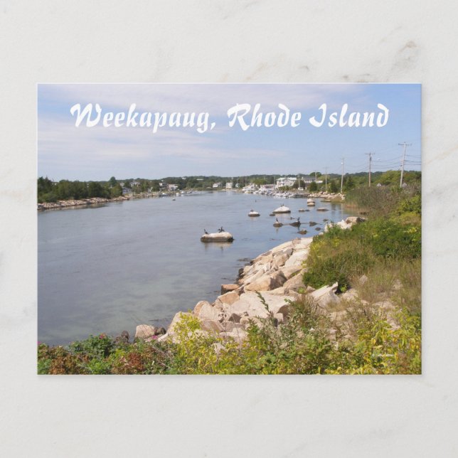 Sunny Canal Postcard (Front)