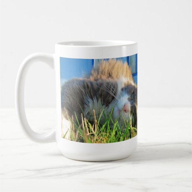 Sunny Cat is Sunny Coffee Mug (Left)