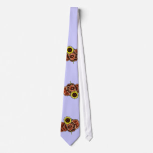 Sunny Chocolate Labradoodle Off-Leash Art™ Tie