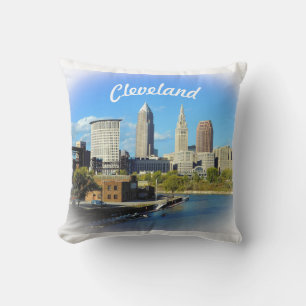  Sunny Cleveland River View Cushion