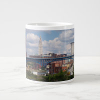 Sunny Cleveland Skyline Speciality Mug