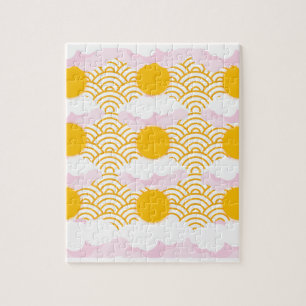 Sunny Cloudy Sky Jigsaw Puzzle