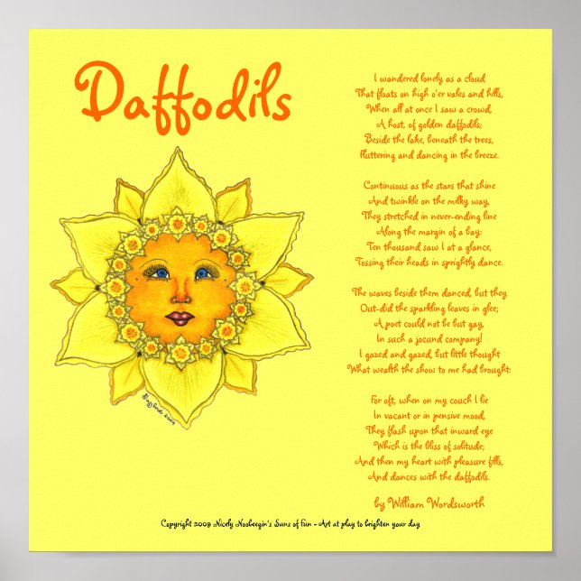 Sunny Daffodil - Poster (Front)