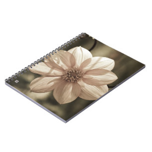 Sunny Dahlia Spiral Notebook