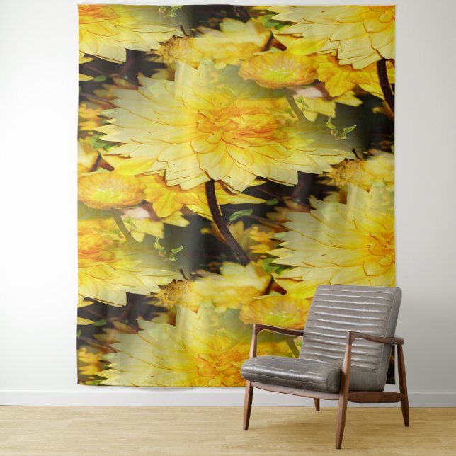 Sunny Dahlias.... Tapestry (In Situ)