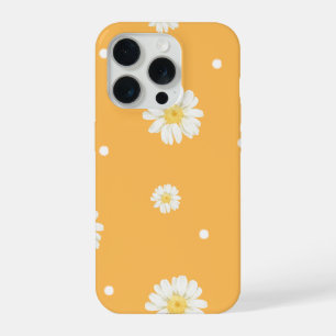 sunny daisy floral iphone 15 case. pro case