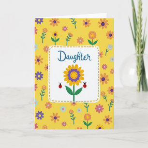 Sunny Daughter Mothers Day Card