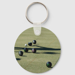 Sunny Day At Lawn Bowls Was A Close Call, Key Ring