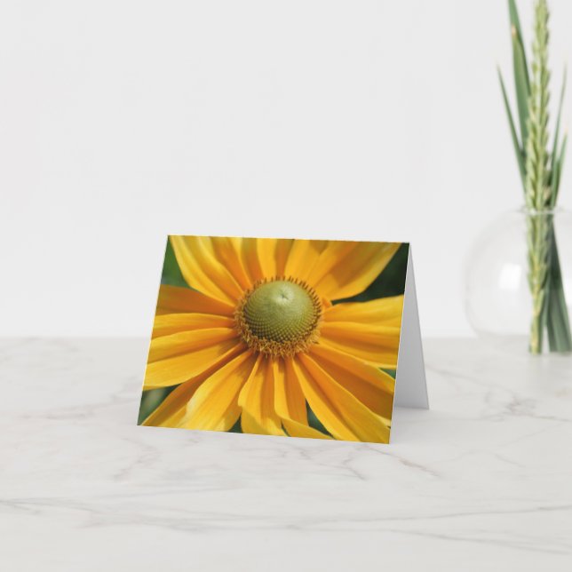Sunny Day Floral Photography Note Card (Front)