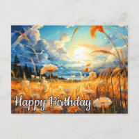 Sunny Day In the Prairie | Happy Birthday