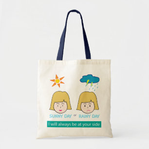 Sunny Day, Rainy Day Tote Bag