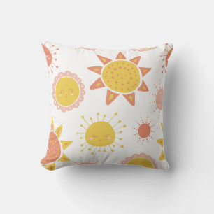 Sunny Day Watercolor Lullaby Cushion
