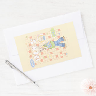 🌼 Sunny Daydreams ☀️ Rectangular Sticker