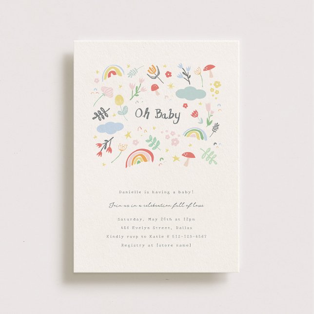 Sunny Days Baby Shower Invitation (Creator Uploaded)