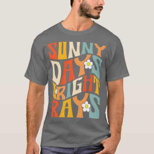 Sunny Days Bright Rays Retro Style T-Shirt
