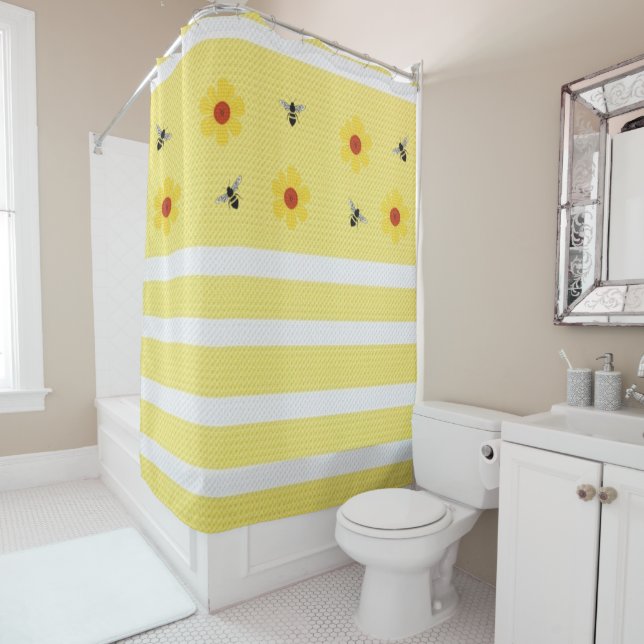 Sunny Days Shower Curtain (In Situ)