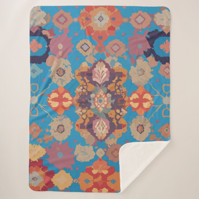 Sunny Delight Sherpa Blanket (Front)