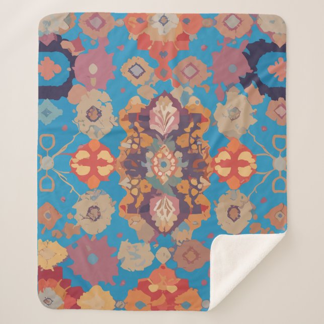 Sunny Delight Sherpa Blanket (Front)