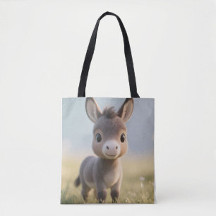 Sunny Donkey Tote Bag