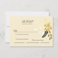 Sunny Floral RSVP
